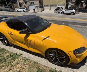 Spotted this cyberpunk branded car in LA