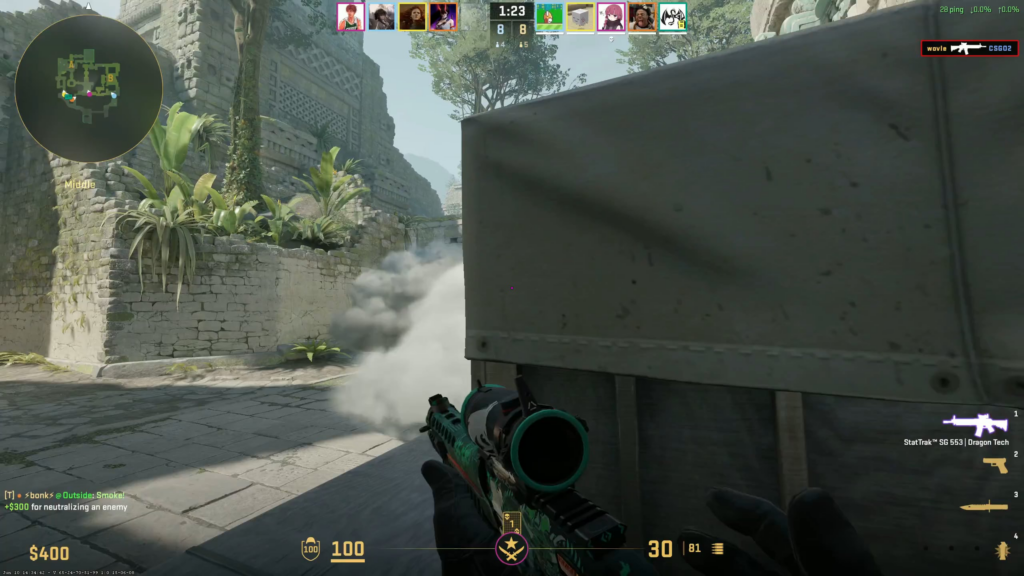 My character suddenly forgot how to use the scope