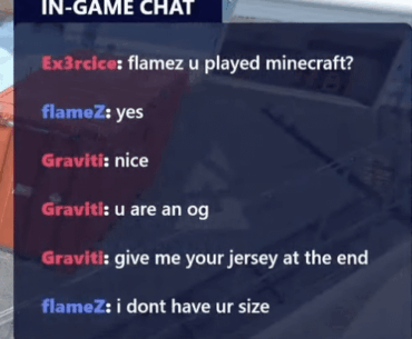 Flamez u played minecraft ???