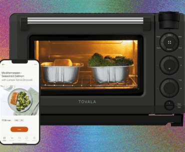 A smart oven that reads the QR-code of your food sounds super cyberpunk to me.