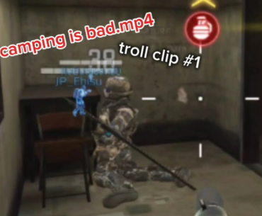 Camping is bad :(