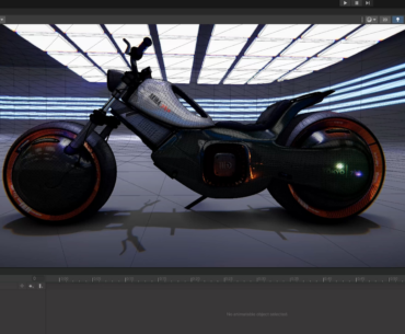 A slightly modified take on Kai’s bike | AKIRA 1988 | Made with Unity