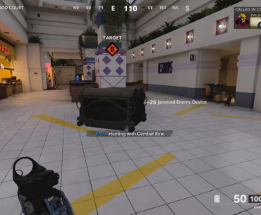 Holding bomb B at the last second