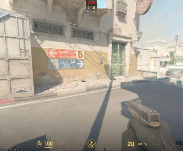 I made a special crosshair that helps casual players (myself) aim with dynamic recoil indicator