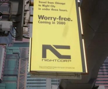 Anyone notice all them “Go from Night City to Chicago in 2080” signs around the city?