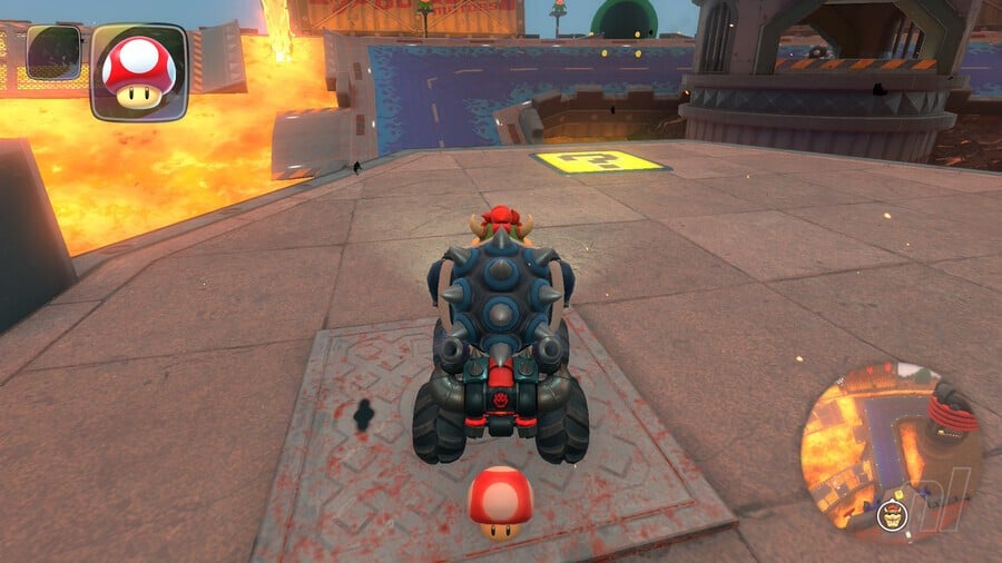 Bowser's Castle 1 Panel