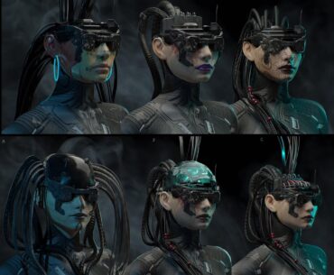 Phantom Liberty unused concept: the fortuneteller by Marthe Jonkers (Sr Concept Artist & Coordinator at CDPR)