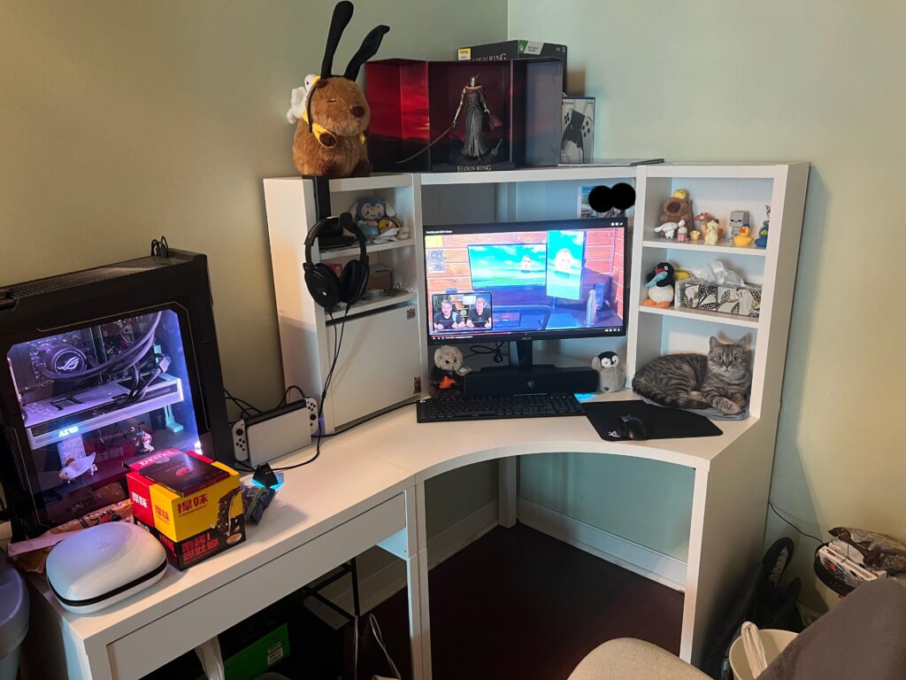 This table was good until I want new speakers and monitors