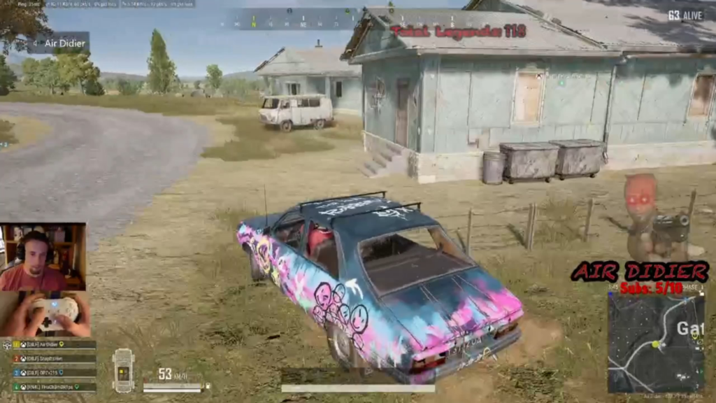 He failed this mission.