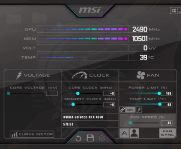 Core clock and Memory Clock Maxed on Idle RTX 4070?