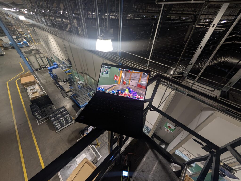 Where are you guys watching the major from?