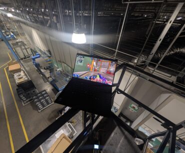 Where are you guys watching the major from?