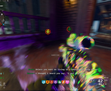 The EE music just makes you lock in at the right moment