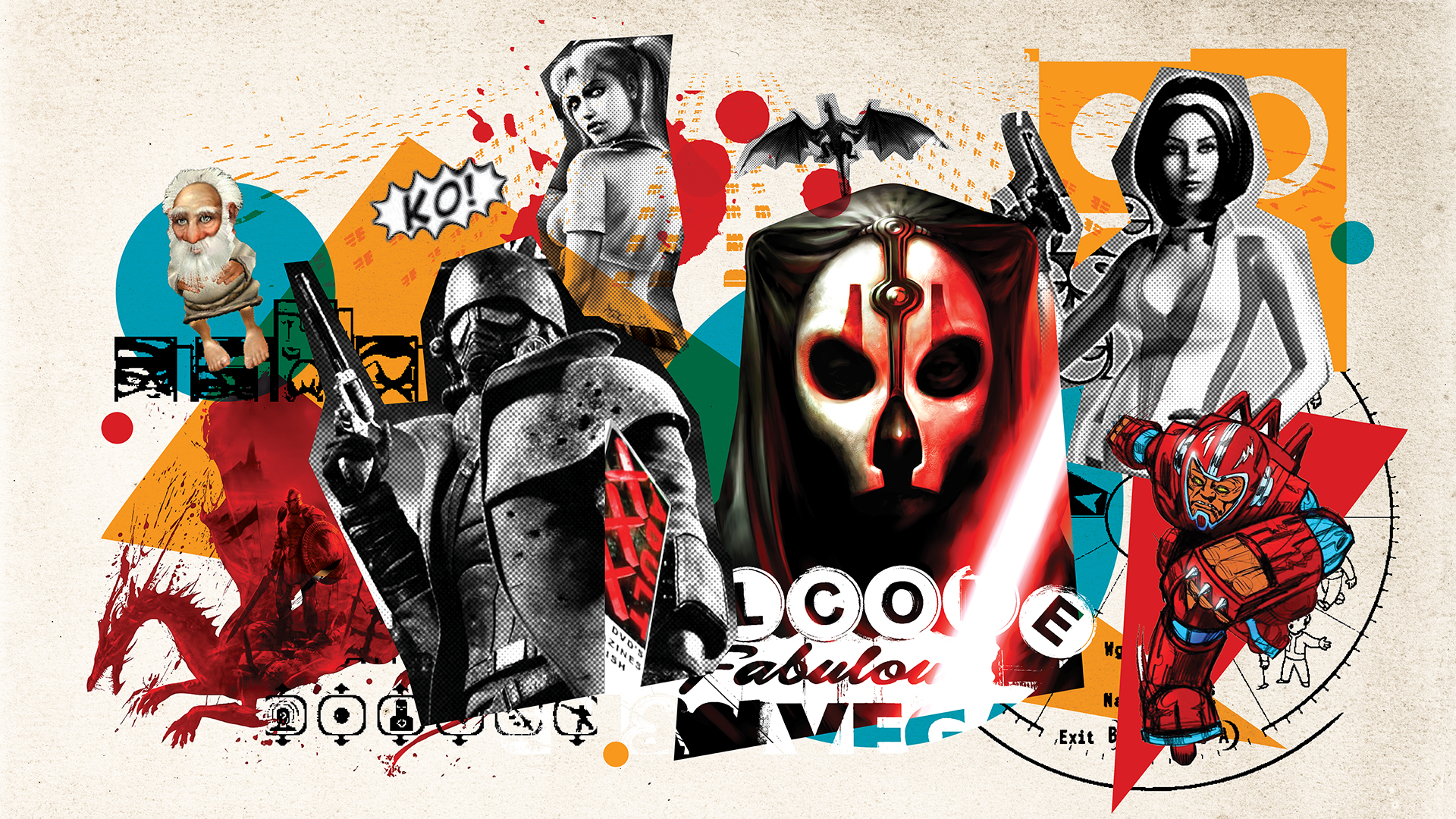 These 7 games need a remaster, and they need it now A collage of characters from Black & White, Fallout: New Vegas, Vampire: The Masquerade - Bloodlines, Knights of the Old Republic 2, No One Lives Forever, Dragon Age: Origins, and Freedom Force.