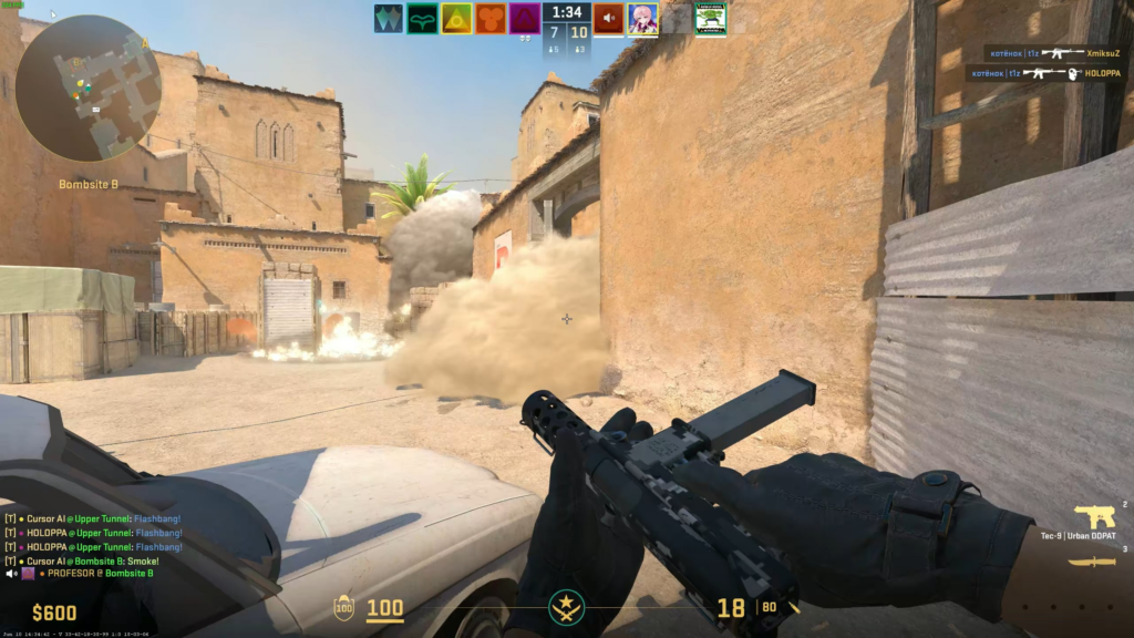 How to throw 1v5