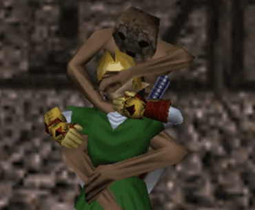 My first encounter with one of these guys in Ocarina of Time nearly gave me a heart attack. I was 8 years old.