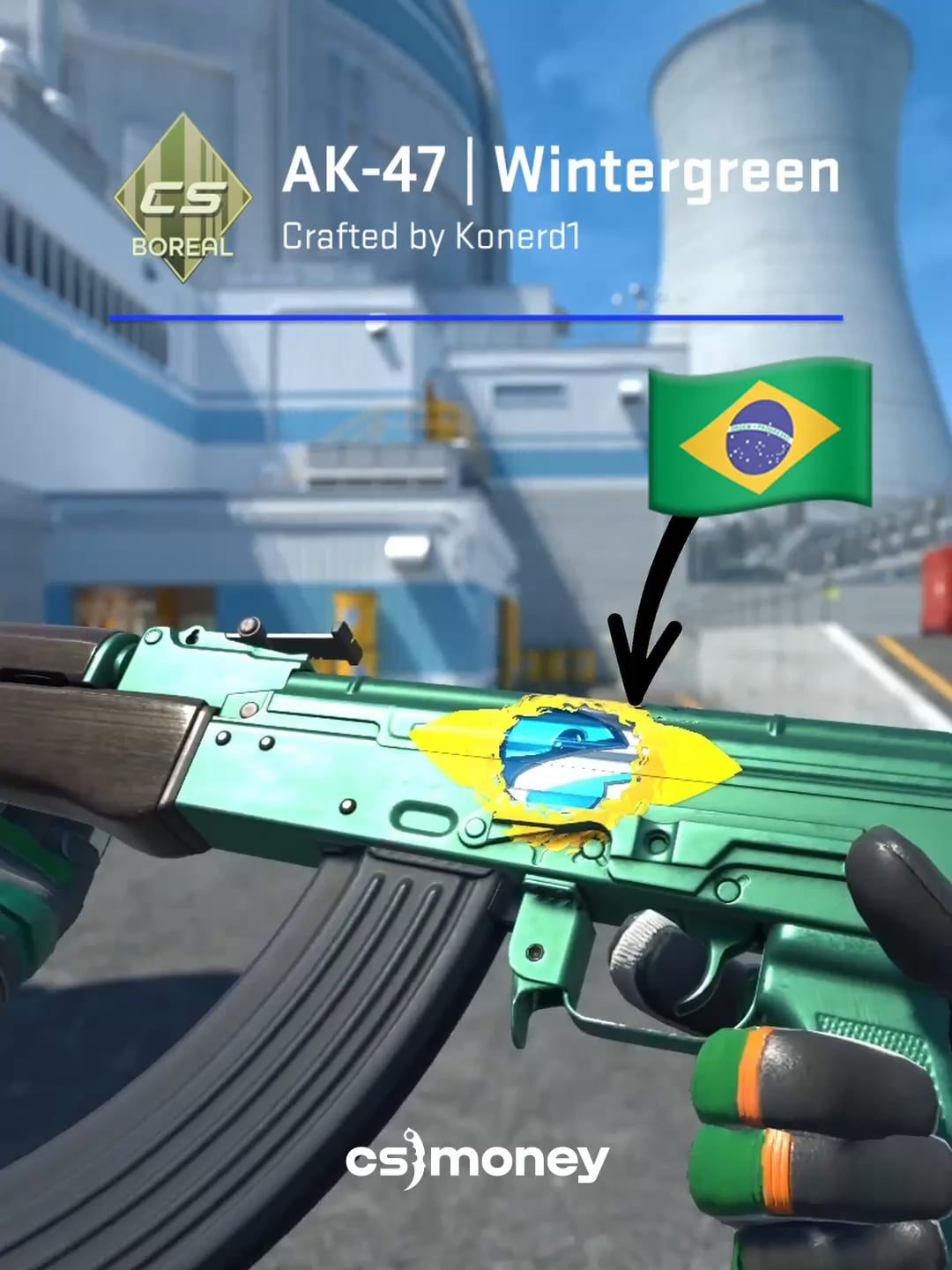 The new CS2 Brazilian Flag Craft! - FPSHUB | FPS GAMES HUB |FPS GAMING HUB