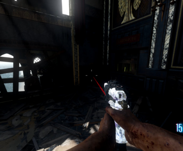 How do I fix this wierd graphics glitch on kino BO3