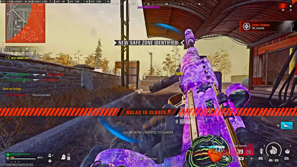 The difference between what happened on my screen vs the kill cam is crazy