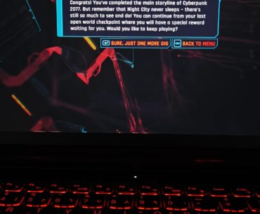 I just finished my first play through
