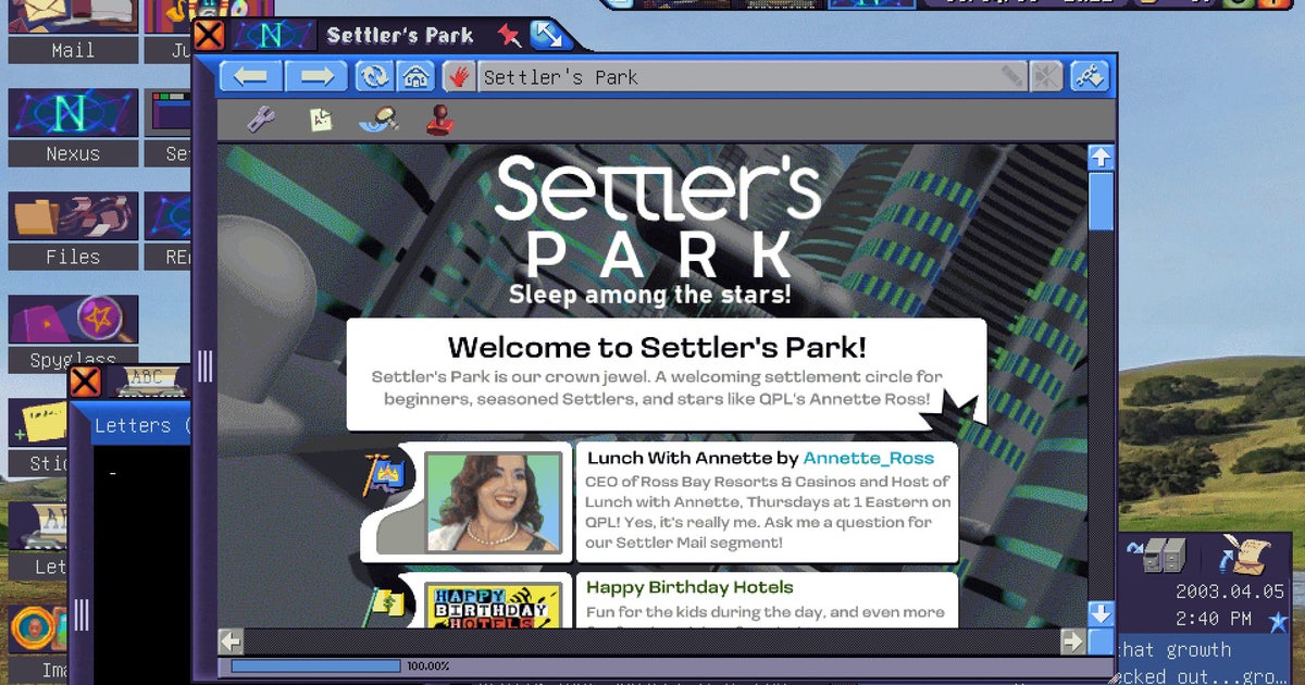 Dreamsettler, the follow-up to early internet inspired browser game Hypnospace Outlaw, has been cancelled Dreamsettler, the follow-up to early internet inspired browser game Hypnospace Outlaw, has been cancelled