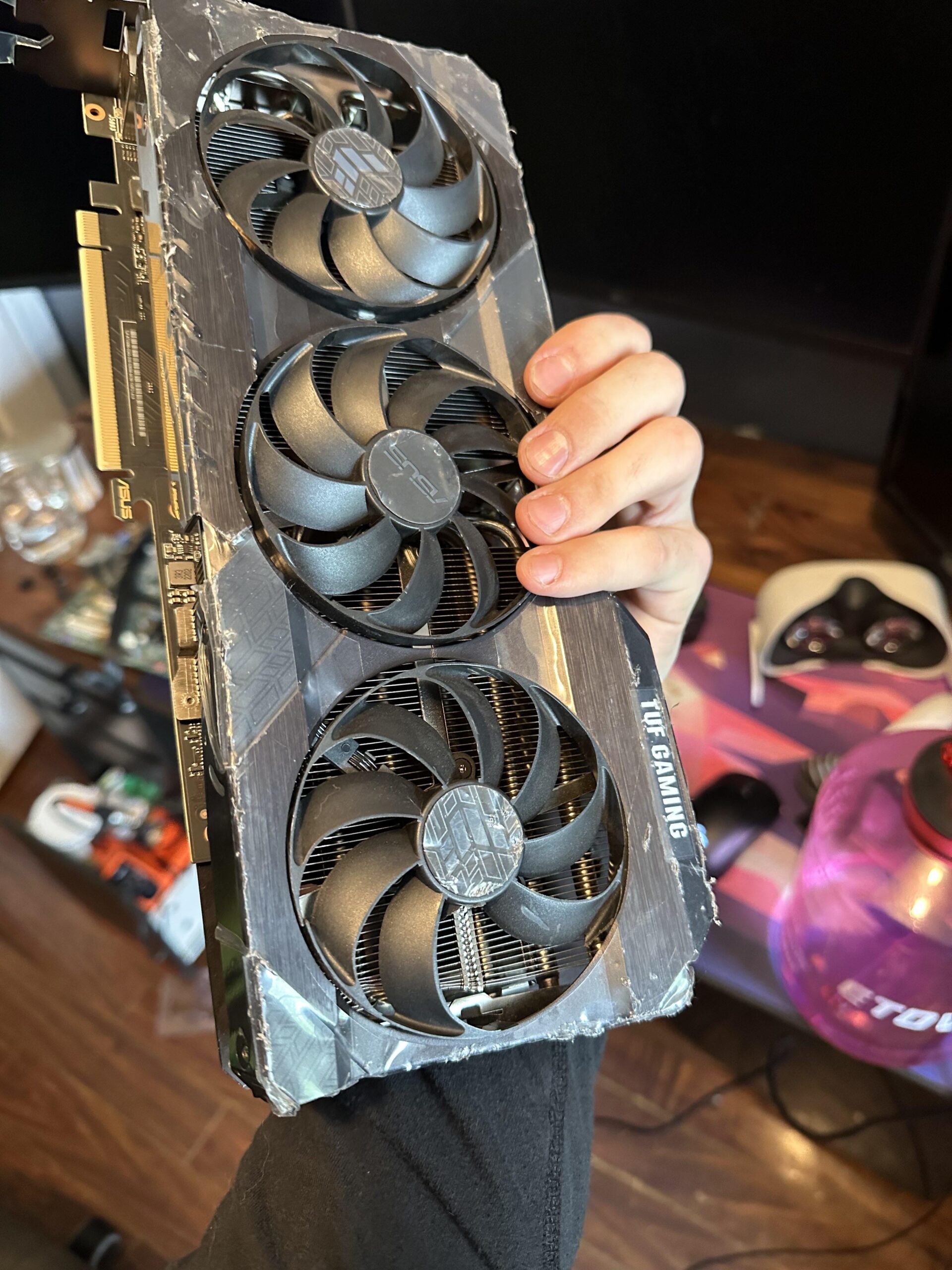 RTX 3090 I salvaged from e-waste for $10. RTX 3090 I salvaged from e-waste for $10.