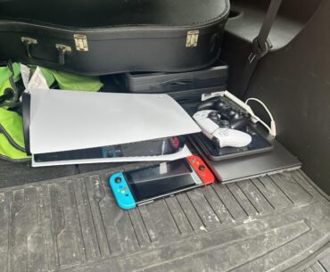 We are having an open house today and my wife asked me to put valuables in the car. Apparently she meant passports and important documents.