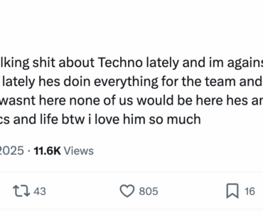 Senzu sticking up for his teammate and friend