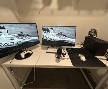 Black & White Closet Setup