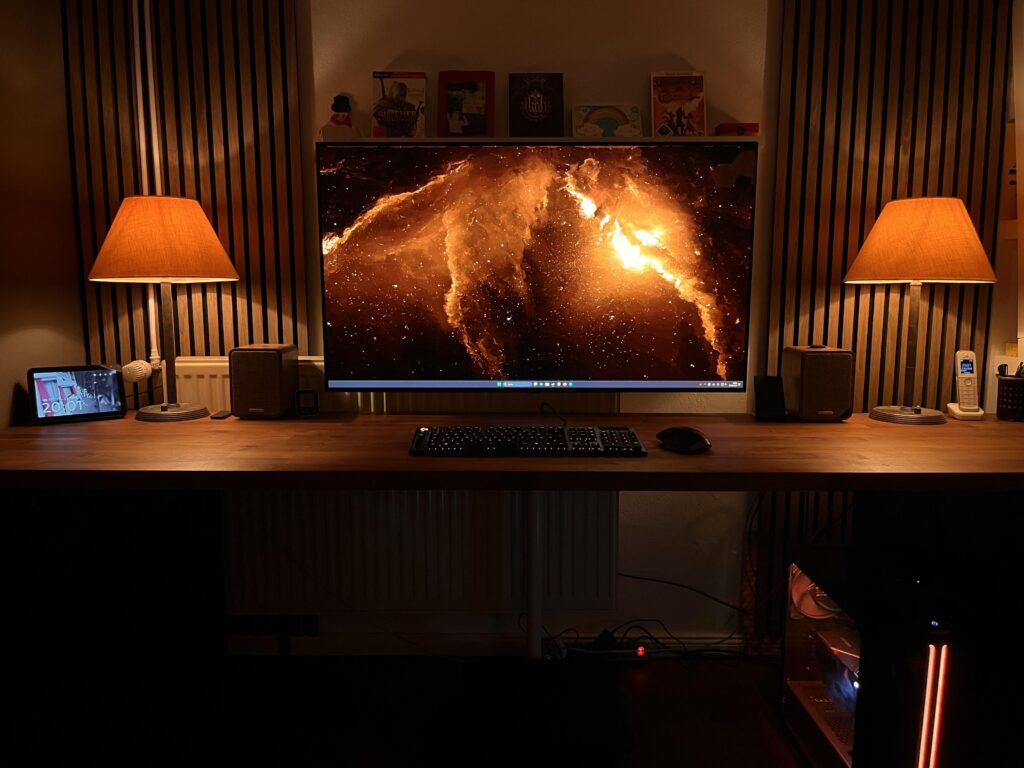 Maybe 48“ is to big? Not if you mount it on the wall.