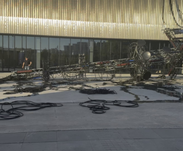 Art object as the part of the «NUR» Art Festival Kazan, Russia
