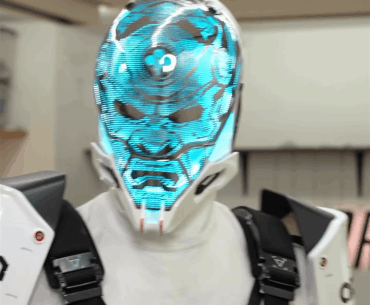 This cyberpunk costume is out of this world!