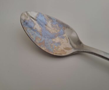 Can a dish washer case harden a spoon?