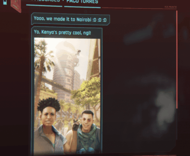 This outcome for Paco from PL made me genuinely happy! :D :D :D A rare happy ending for a citizen of Night City