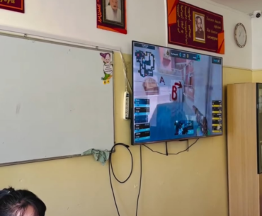 Average Mongolian classroom