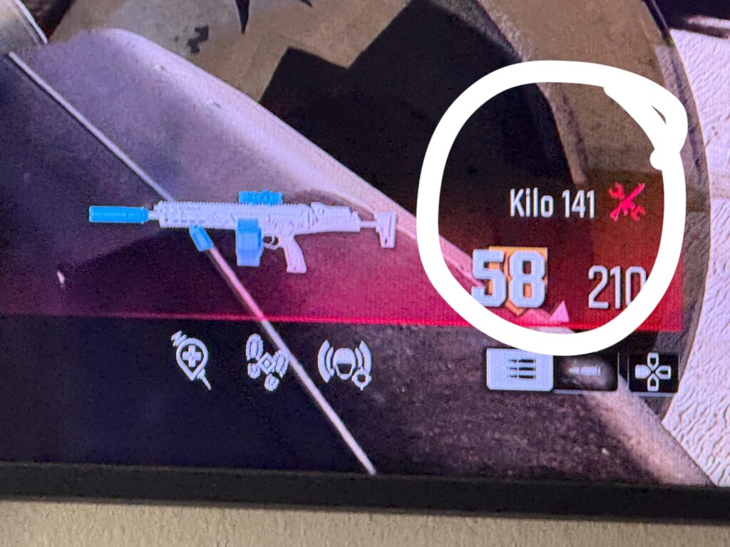 Just started playing warzone. What does the red icon mean.