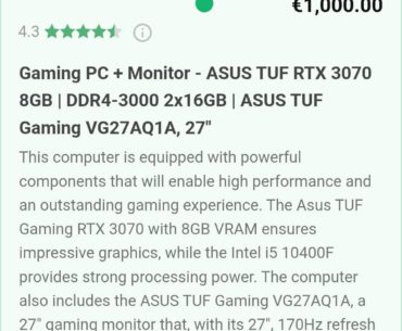 Advice for this pc and monitor