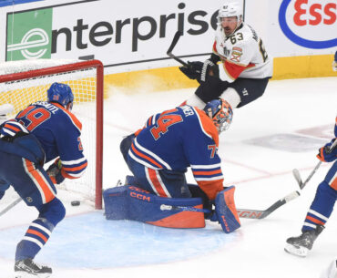 Marchand scores in 2OT, Panthers top Oilers in Game 2 to even Stanley Cup Final