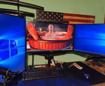 Triple 27" to Single 39" OLED Ultrawide