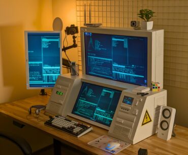 My handmade PC setup