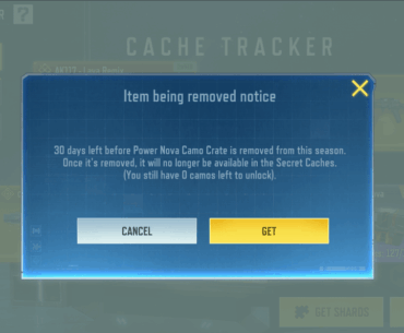 Finally... New camo crate next season?
