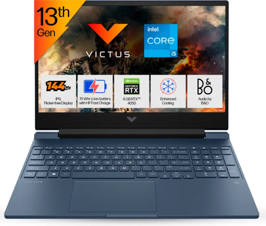 Fulfil your gaming needs with the HP Victus Gaming Laptop 15!