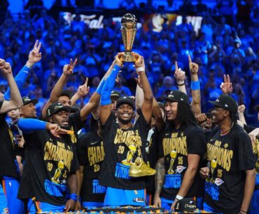 Thunder beat Indiana Pacers in Game 7 to give Oklahoma City its first NBA title