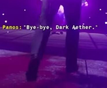Who also said “Bye, bye, Dark Aether.” ?