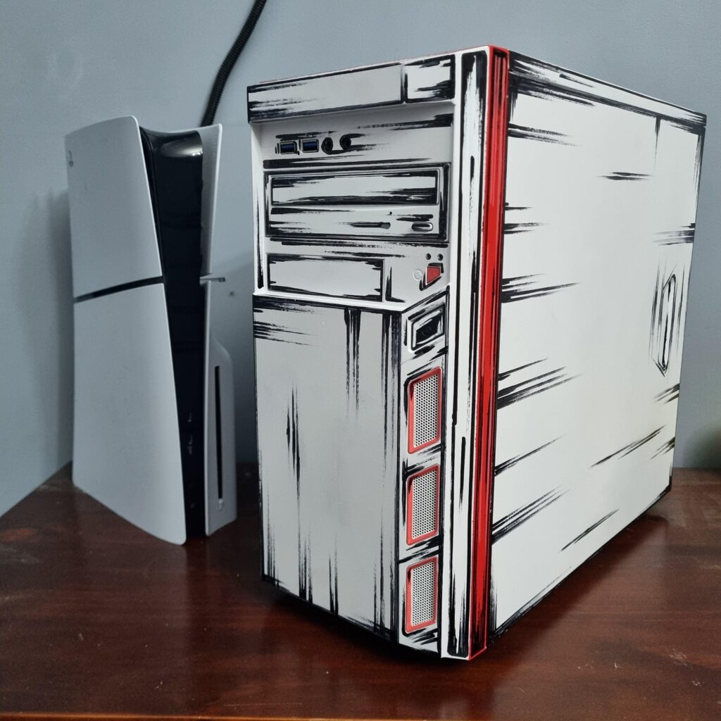 Couldn't afford a PC so I drew one.