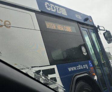 Saw this bus on the road today, laughed a bit to myself.