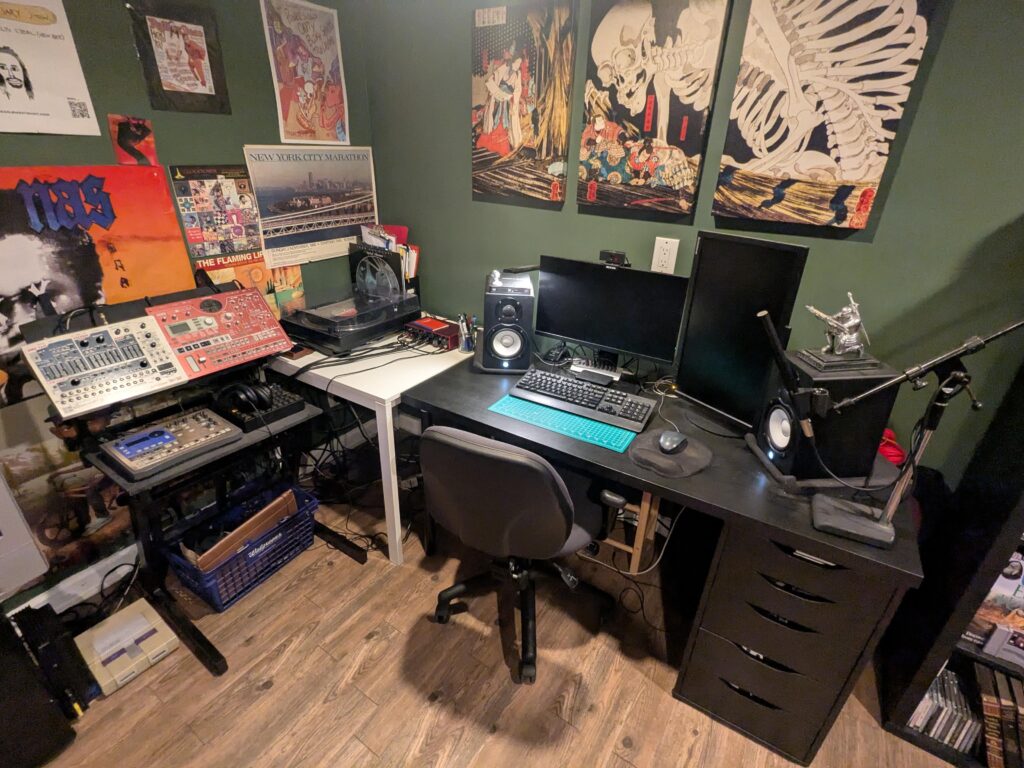 It's not the neatest, but I'm proud of it