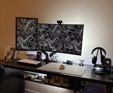 moved apartments so the setup got a little refresh