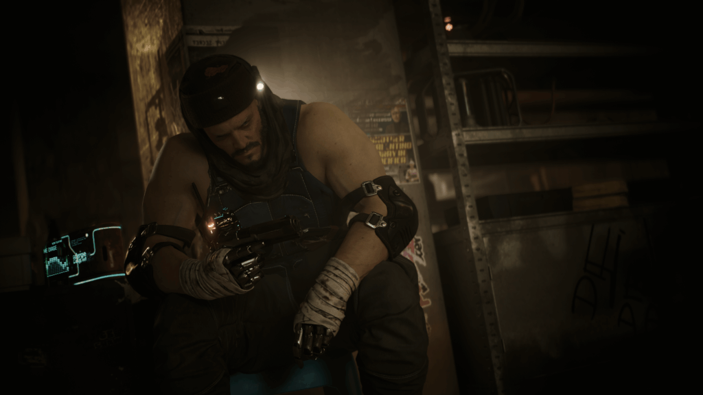 Just started the DLC and this guy seems cool.