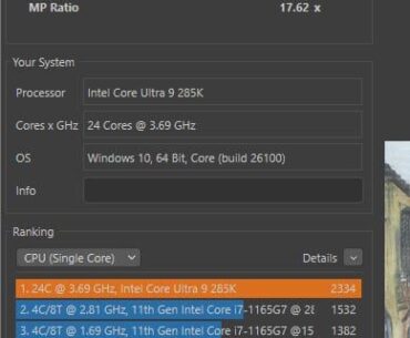 Cinebench Score?